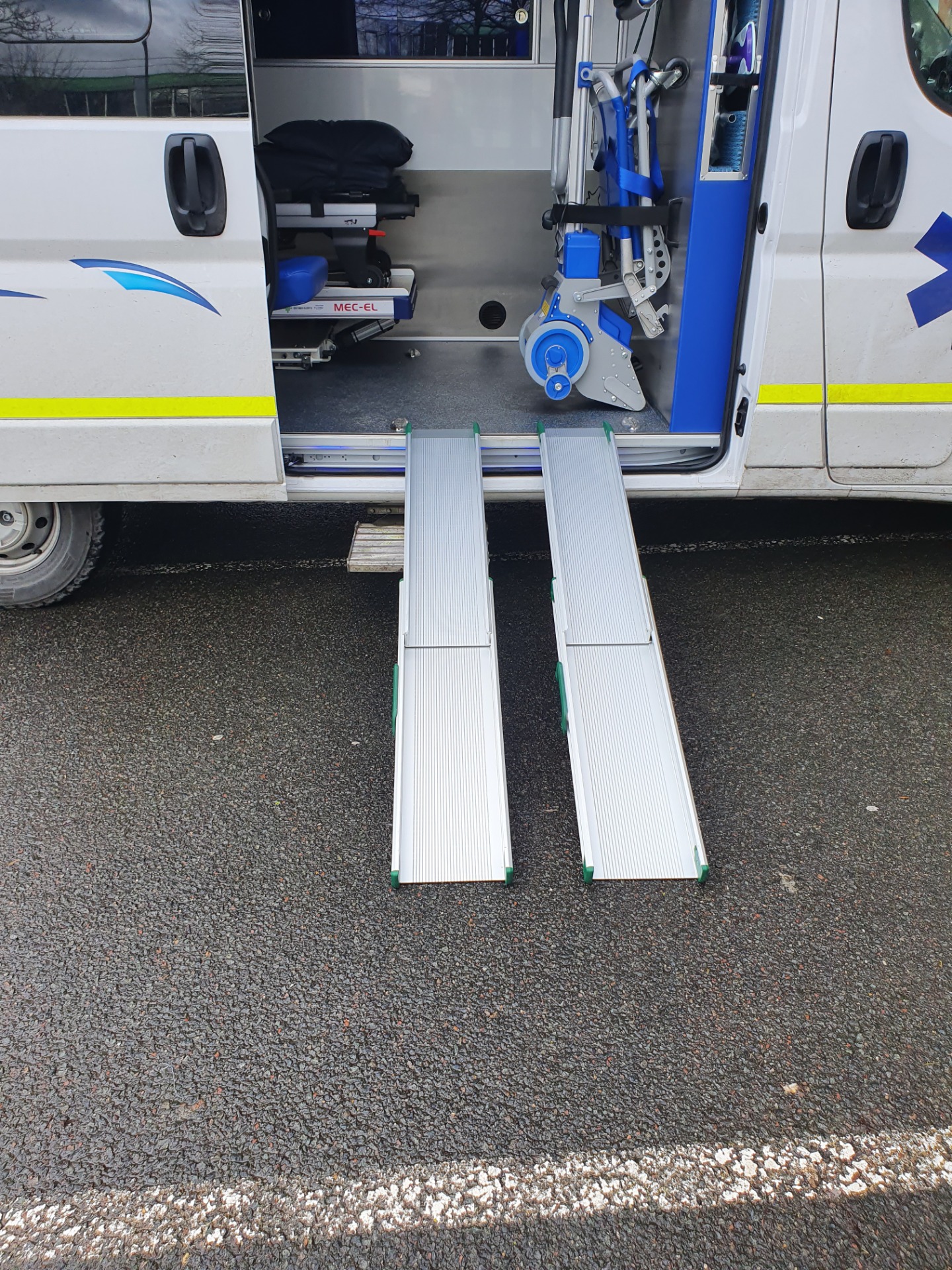 RAILS POUR FAUTEUIL ELECTRIQUE